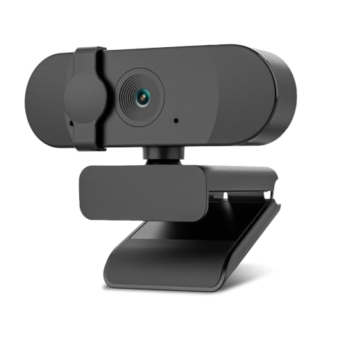 ANT Iris Full HD 1080P Webcam with Microphone for PC & Laptop, USB Plug & Play, 30FPS,…