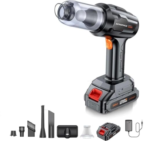 Astrophile Portable Car Vacum | Handheld Car Vacuum Cordless | Portable-Car-Vacuum-With…