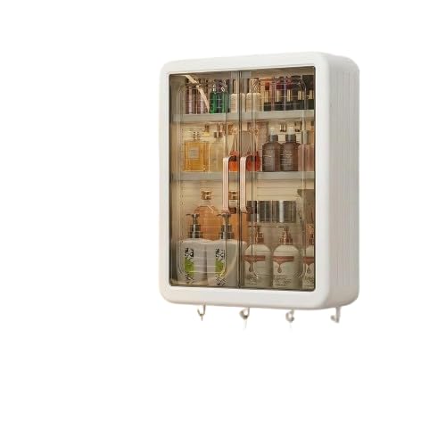 Wall Mounted Bathroom Storage Cabinet, White