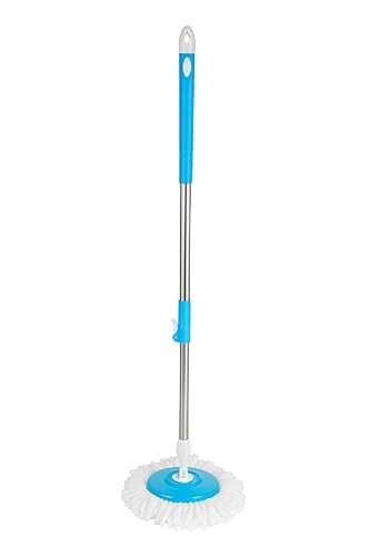Mop Stick for Floor Cleaning, 360 Degree Spin Mop Stick Rod with Microfiber Refill Stan…