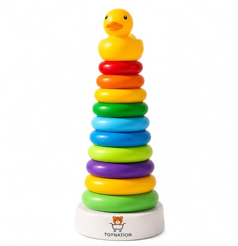 Lisse Little's Junior Ring Stacking Toy Stacking Rings for Babies Educational Toys for…
