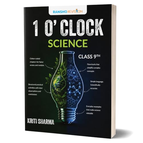1 O’ Clock Class 9 Science Revision Book | Based on New NCERT Grade 9 Science Syllabus…
