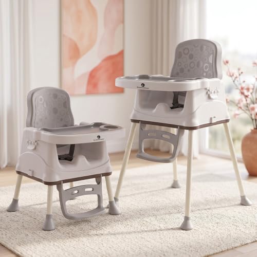 StarAndDaisy High Chair for Baby | Adjustable Baby Feeding Chair for 0–5 Years with Det…