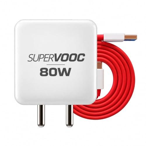 GOVARIO 80W Fast Charging Adapter with Type-C Cable, Compatible with Select OnePlus, Op…