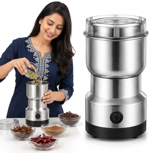 Wowfit Nima Grinder Electric Coffee Grinder, Mini Grinder Machine for Kitchen, Coffee B…