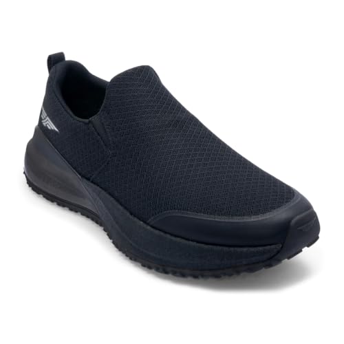 Red Tape Walking Shoes for Men in Black | Slip-On Walking Shoes