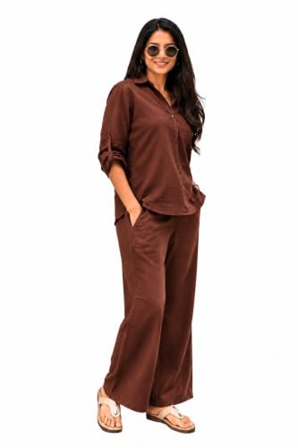 Women’s Masala Chai Top & Bottom | Stylish Western Travel Outfit | Pant-Shirt & Dress |…