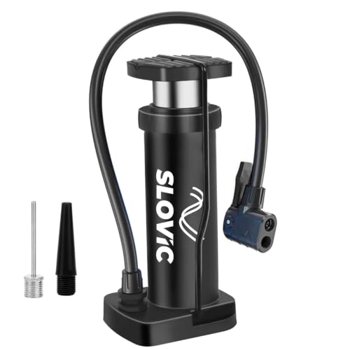 Slovic Cycle Pump for Bicycle, Bike & Car [100 PSI]