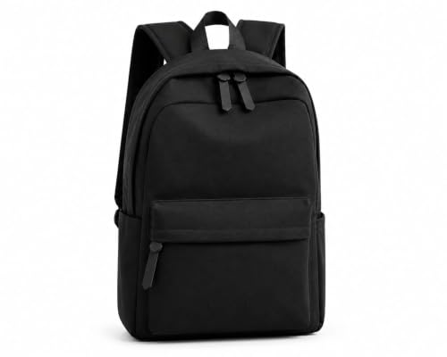 Black stylish Backpack for Men and Women, Daily Office College Travel