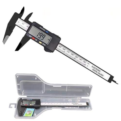 Digital Vernier Caliper Classic 150 mm/6 Inches with Large LCD Screen for External, Int…