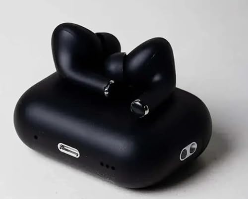 OWDIO Wireless Earbuds with Charging Case, Black, True Wireless
