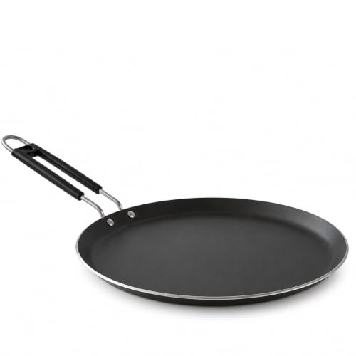 DOZY Iron Tawa | Naturally Nonstick | Even Heat Distribution | Toxin Free | Gas compati…