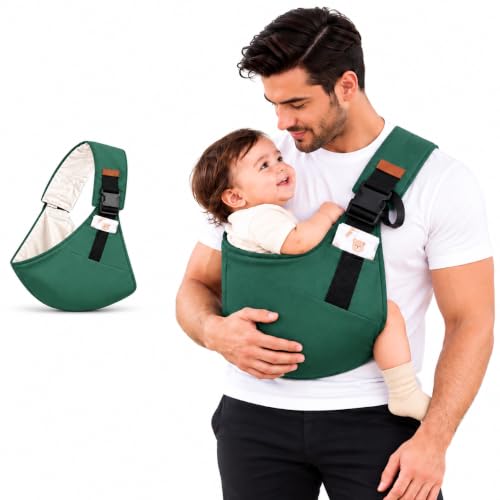 Premium Ergonomic Baby & Toddler Sling Carrier | Luxe Edition | Advance Pocket Feature…