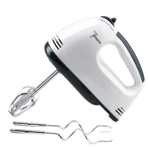 Hand Mixer for Kitchen, Electric Hand Beater for Cake Baking, Egg Whisk & Cream Whipper…