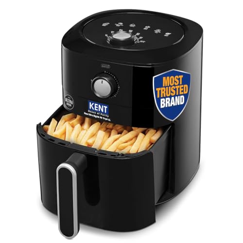 KENT New Ultra Air Fryer 4L 1300 W | 80% Less Oil | Instant Electric Air Fryer | Auto C…