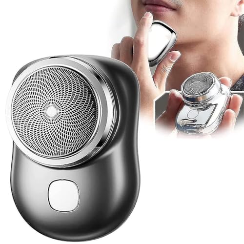 FANHAO Mini Electric Shaver for Man, Portable Shaving Machine for Man, Pocket Size Clea…