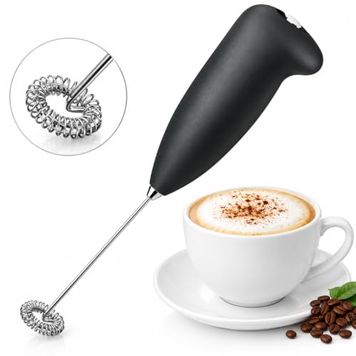 CAPSEA Milk Frother & Coffee Whisker with Dual Spring Tech |Coffee Frother Electric Ble…
